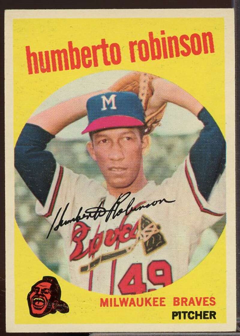 Humberto Robinson Card 1959 Topps #366  Image 1