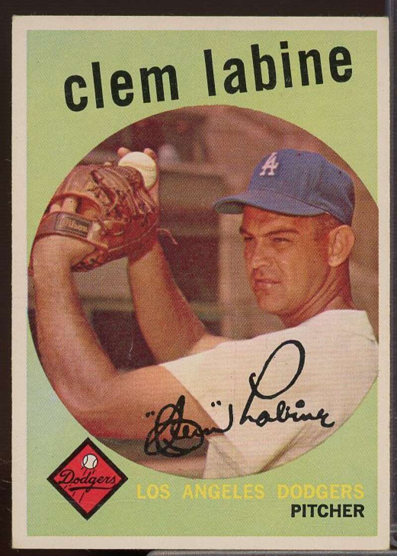 Clem Labine Card 1959 Topps #403  Image 1