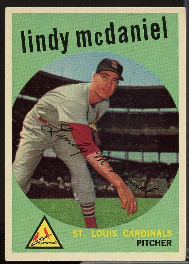 Lindy McDaniel Card 1959 Topps #479  Image 1