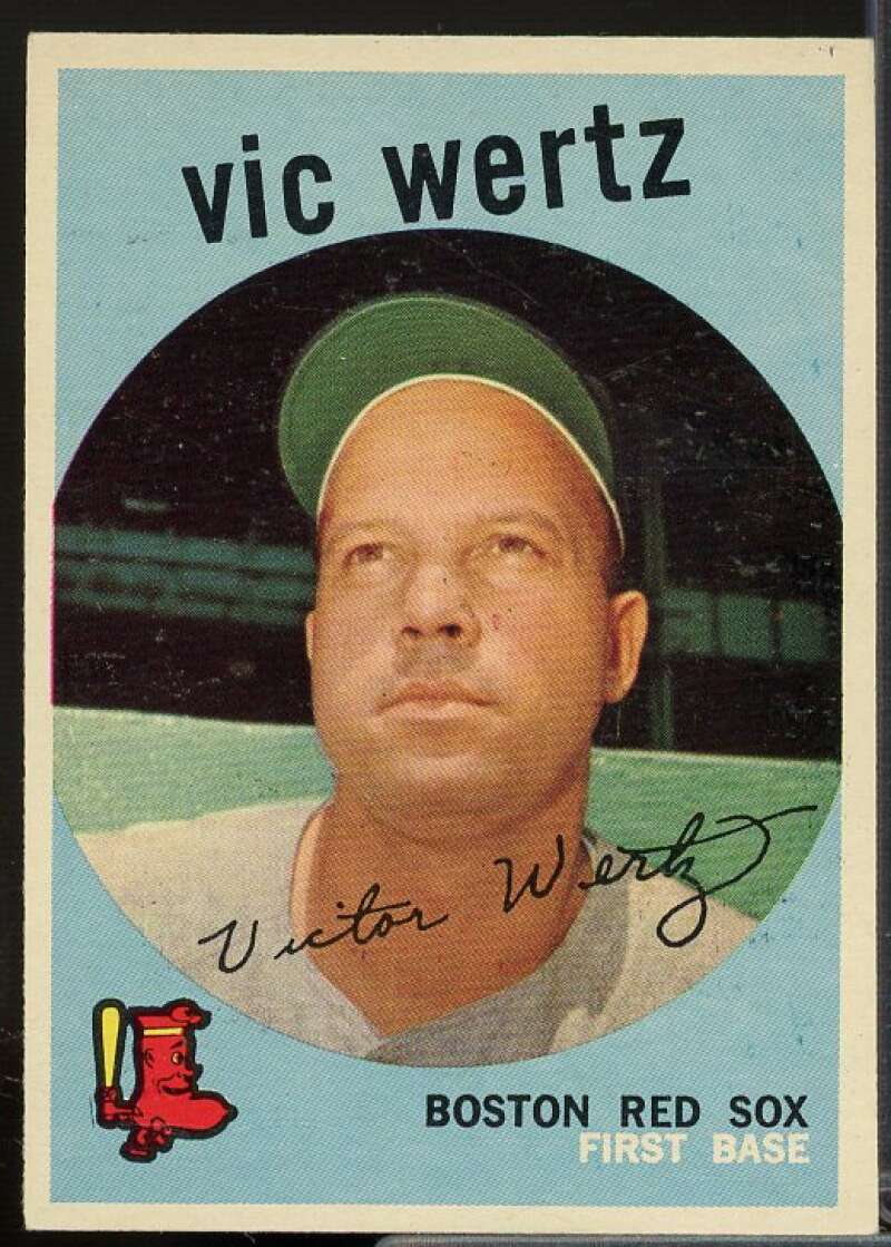 Vic Wertz Card 1959 Topps #500  Image 1