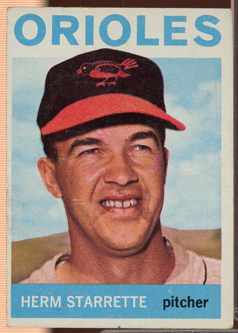 Herm Starrette Rookie Card 1964 Topps #239  Image 1