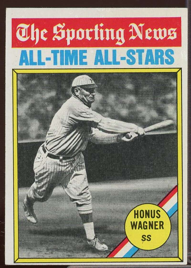Honus Wagner ATG Card 1976 Topps #344  Image 1