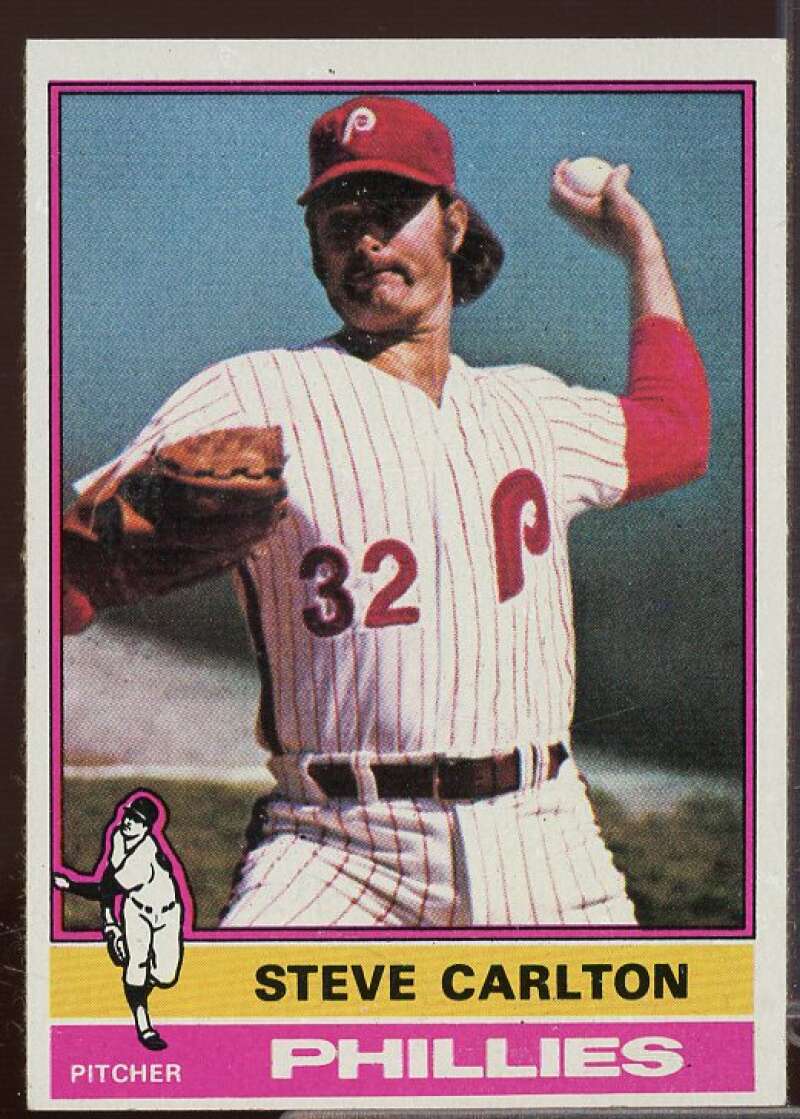 Steve Carlton Card 1976 Topps #355  Image 1