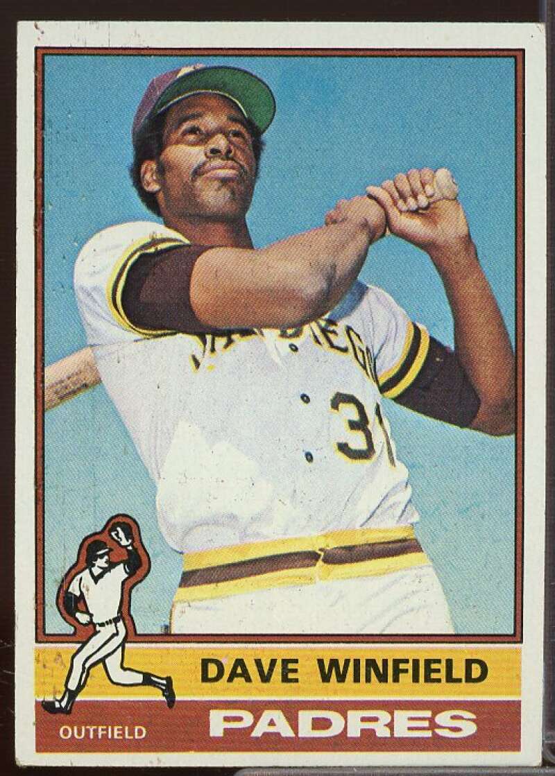 Dave Winfield Card 1976 Topps #160  Image 1