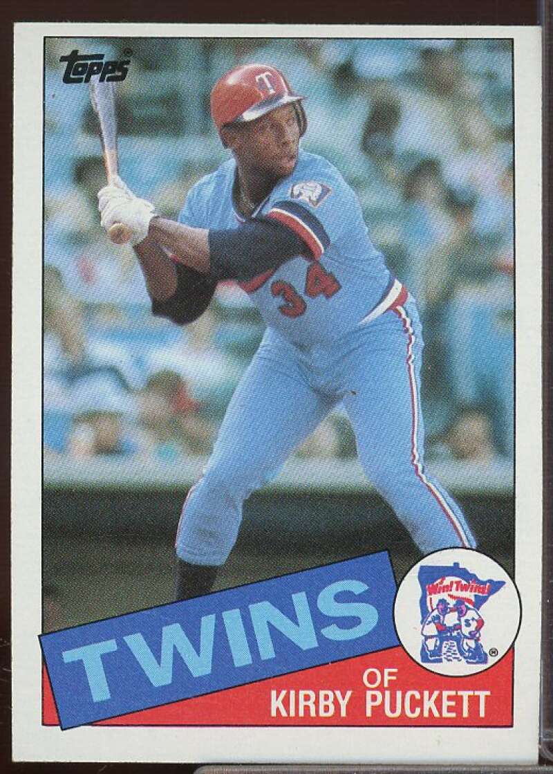 Kirby Puckett Rookie Card 1985 Topps #536  Image 1