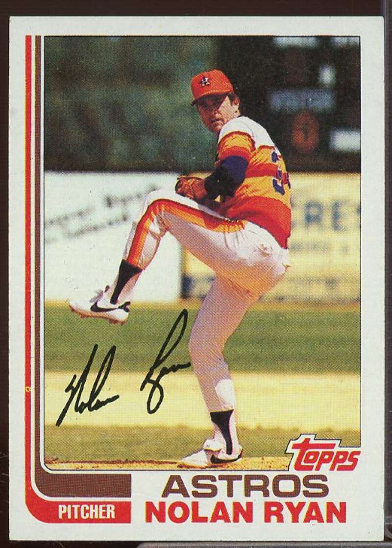Nolan Ryan Card 1982 Topps #90  Image 1