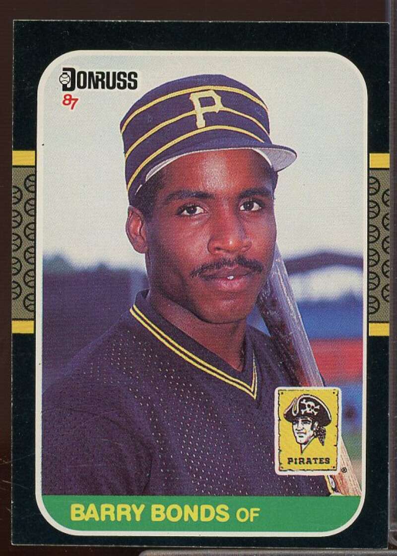 Barry Bonds Rookie Card 1987 Donruss #361  Image 1