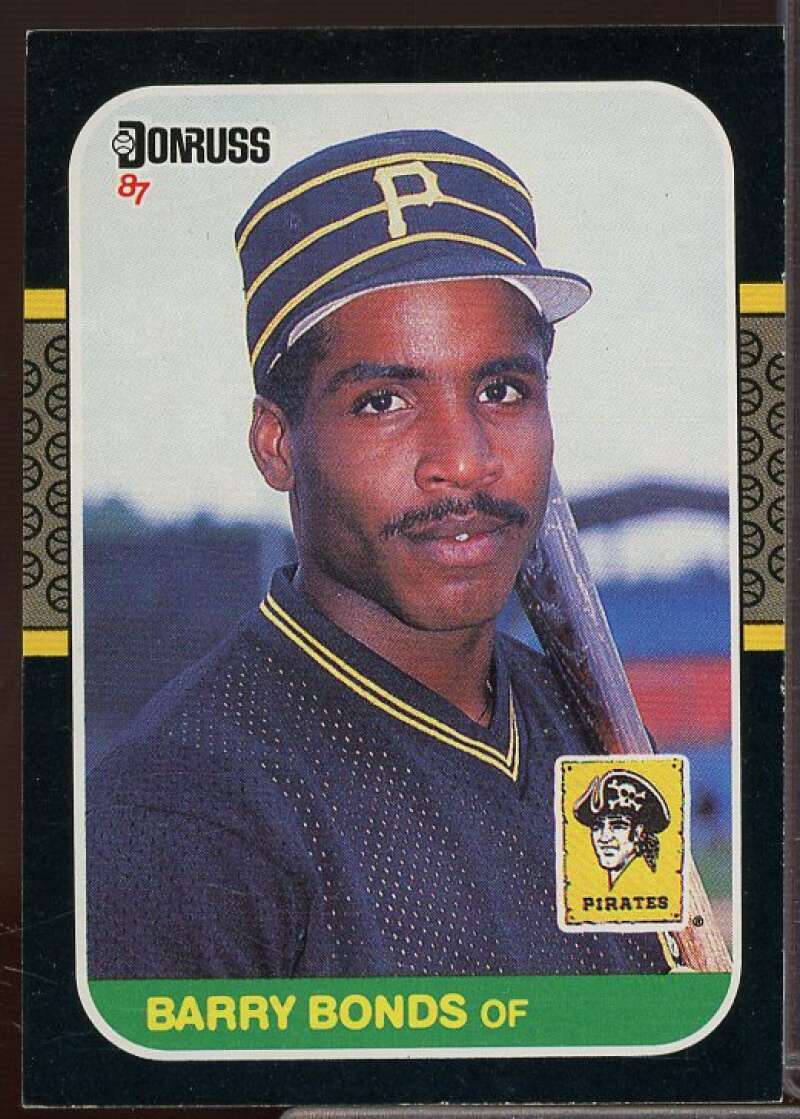 Barry Bonds Rookie Card 1987 Donruss #361  Image 1