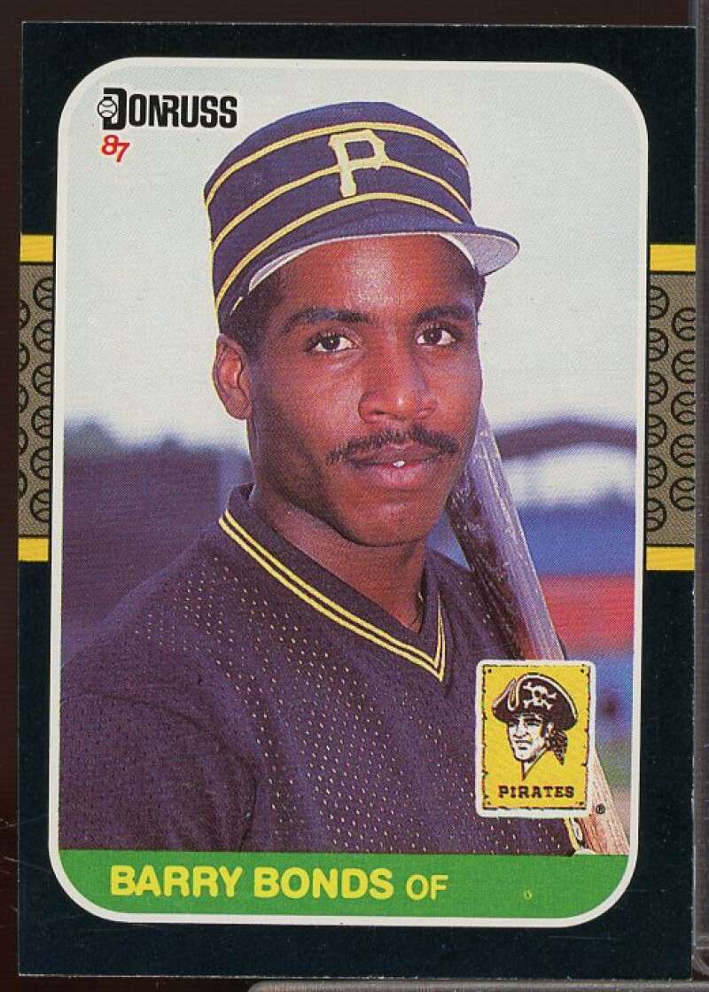 Barry Bonds Rookie Card 1987 Donruss #361  Image 1