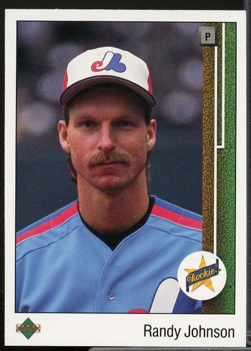 Randy Johnson Rookie Card 1989 Upper Deck #25  Image 1