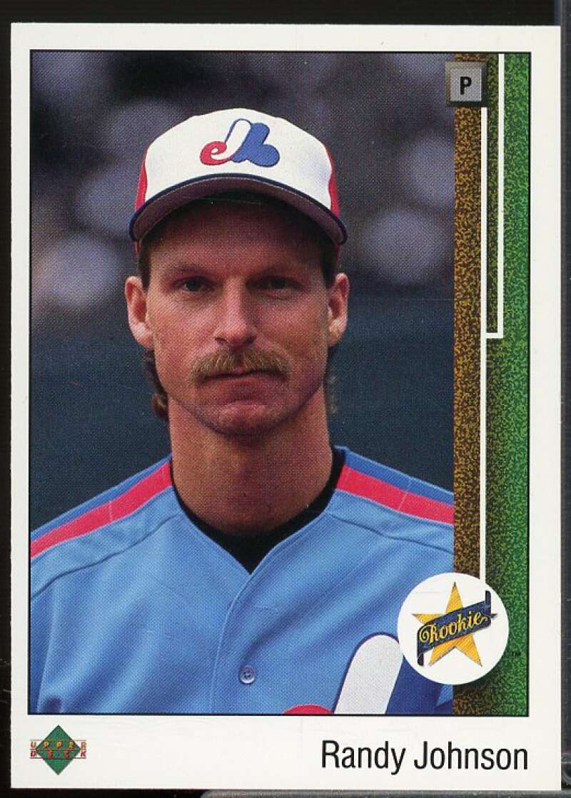 Randy Johnson Rookie Card 1989 Upper Deck #25  Image 1