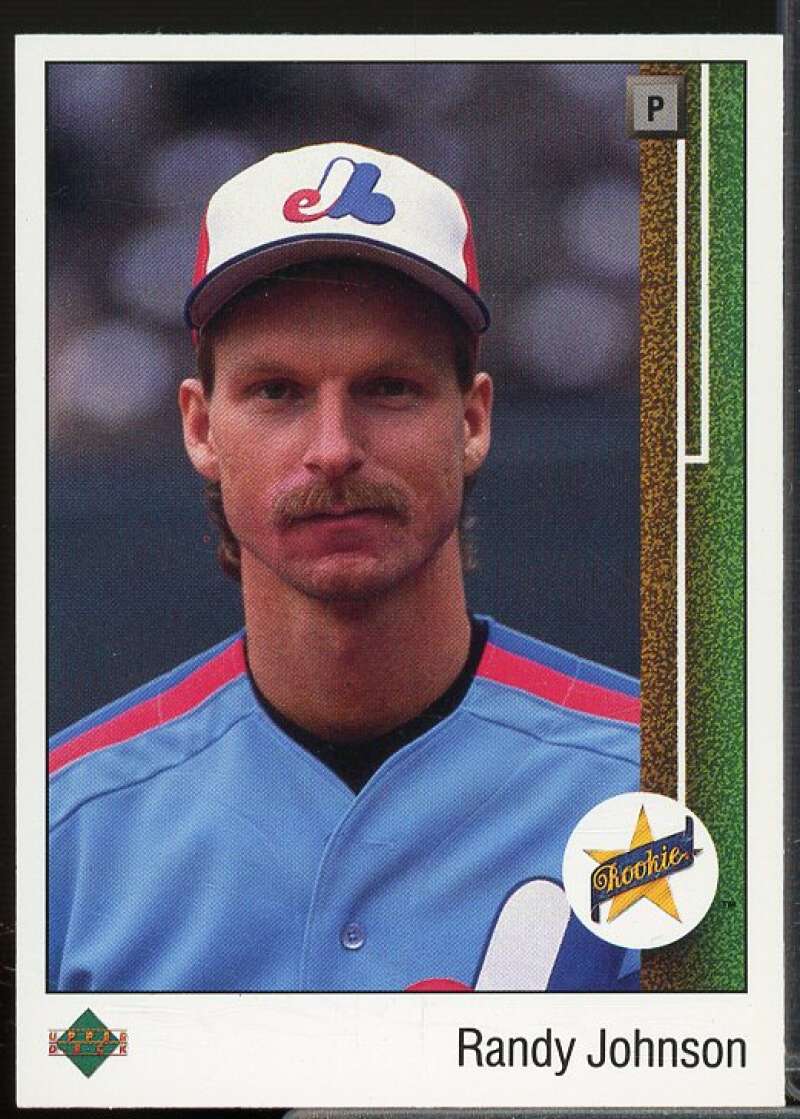 Randy Johnson Rookie Card 1989 Upper Deck #25  Image 1