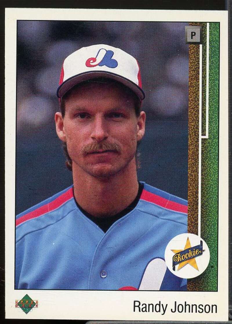 Randy Johnson Rookie Card 1989 Upper Deck #25  Image 1