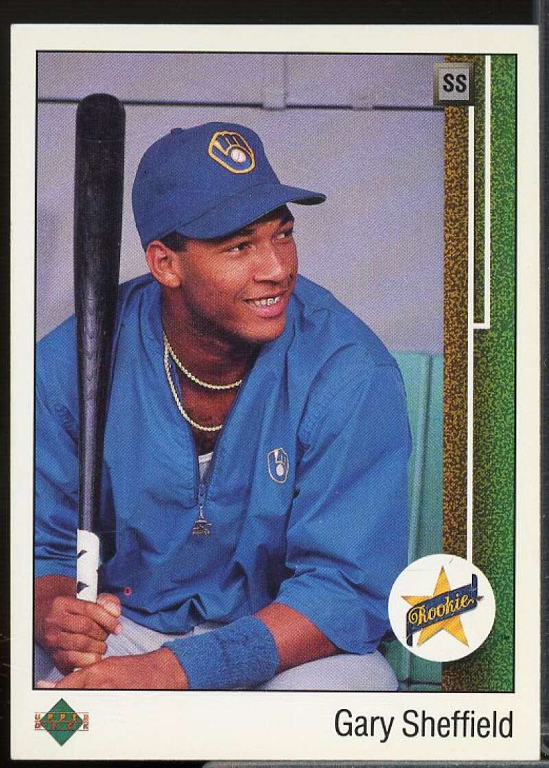 Gary Sheffield Rookie Card 1989 Upper Deck #13  Image 1