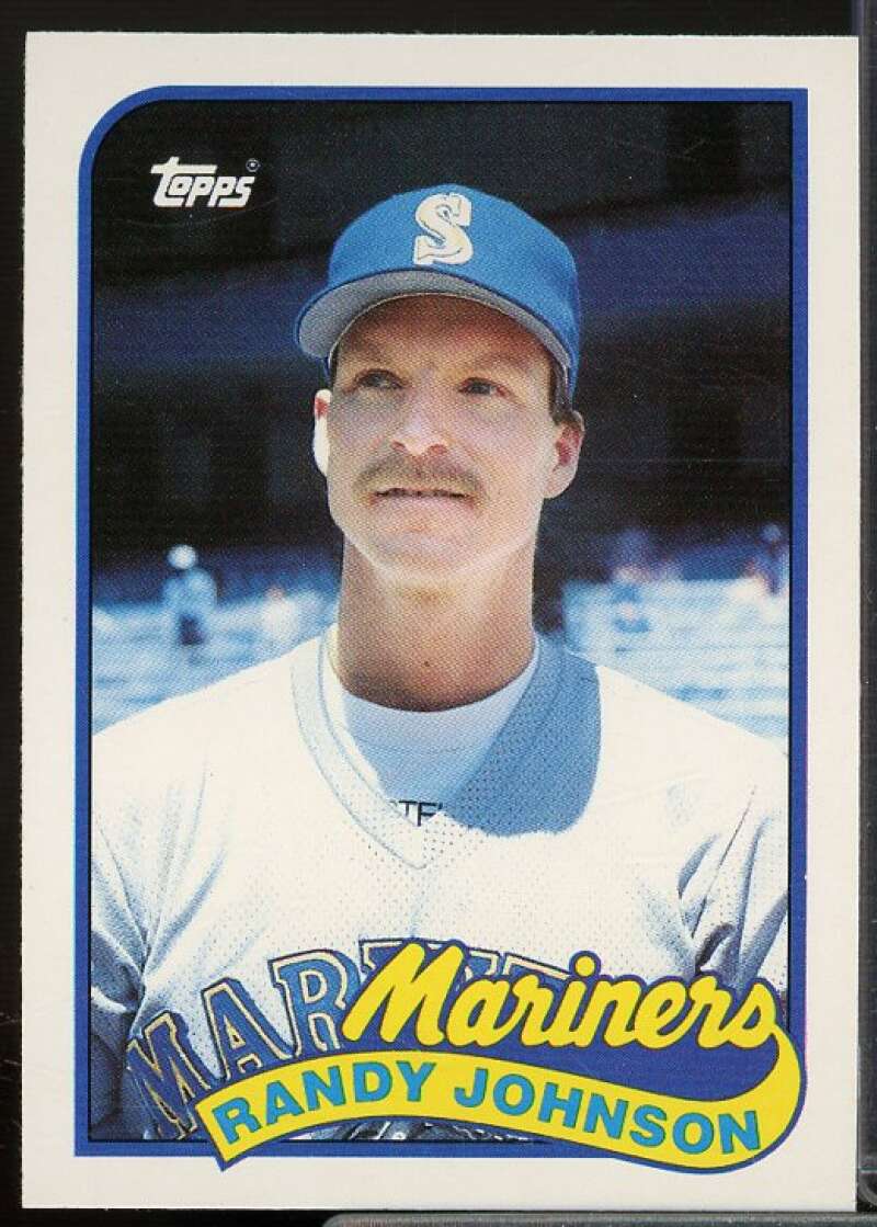 Randy Johnson Rookie Card 1989 Topps Traded #57T  Image 1