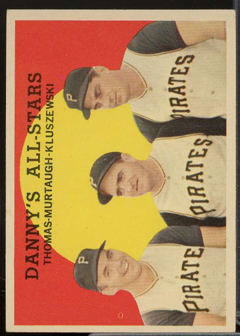 Danny's All-Stars/Frank Thomas/Danny Murtaugh MG/Ted Kluszewski 1959 Topps #17  Image 1