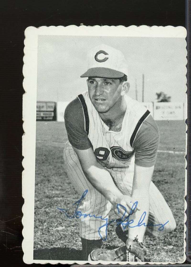 Tommy Helms Card 1969 Topps Deckle Edge #20  Image 1