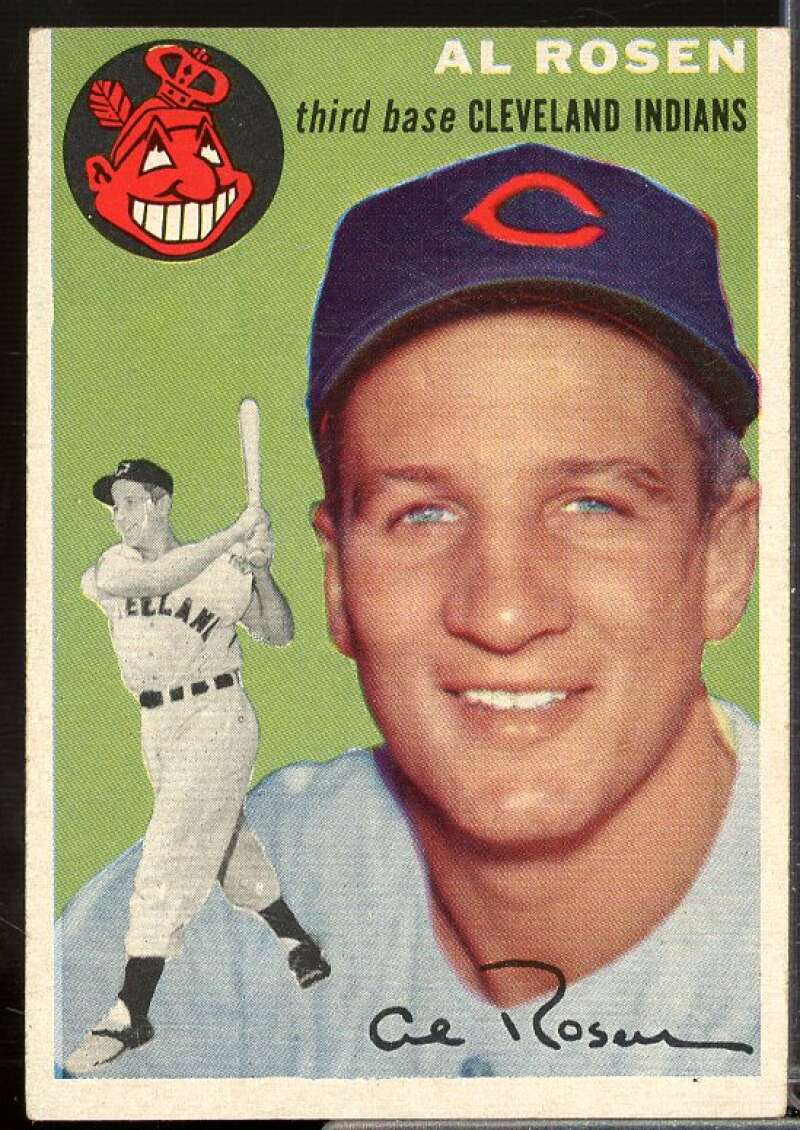 Al Rosen Card 1954 Topps #15  Image 1