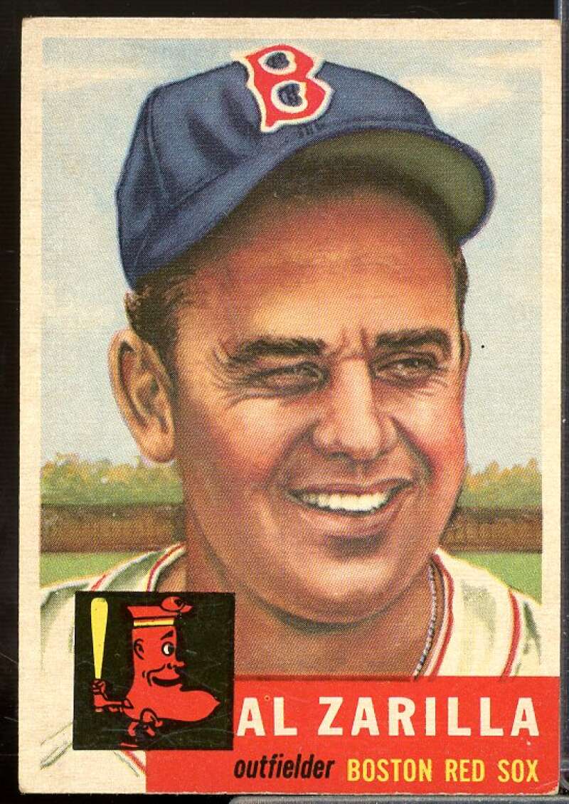 Al Zarilla Card 1953 Topps #181  Image 1