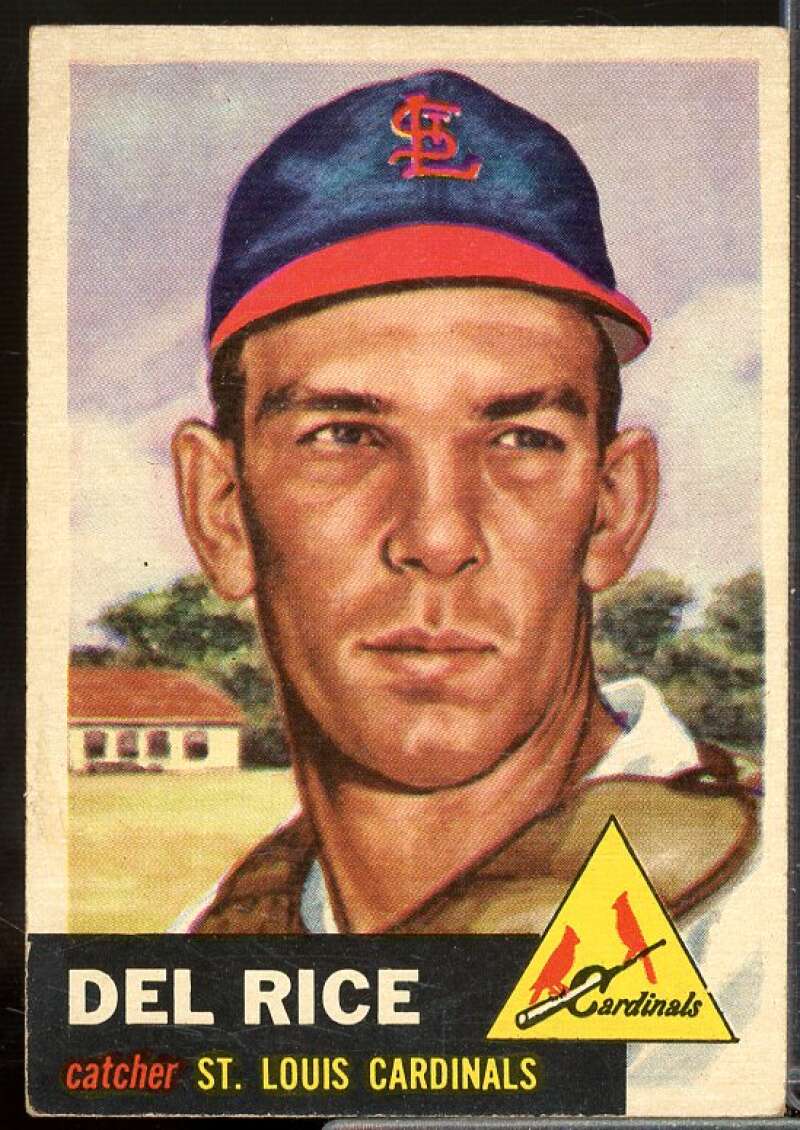 Del Rice Card 1953 Topps #68  Image 1