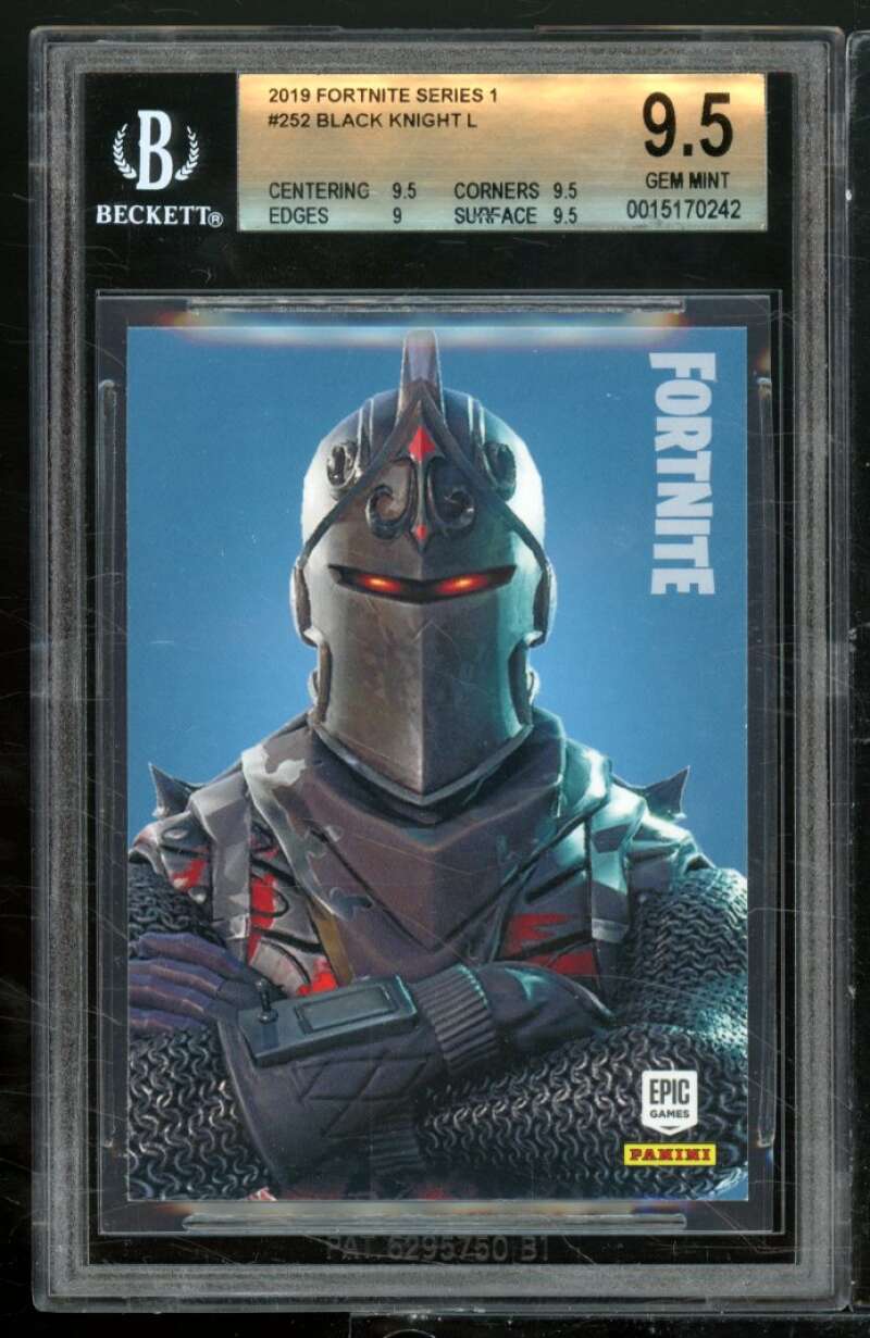 Black Knight Card 2019 Fortnite Series 1 USA #252 BGS 9.5 Image 1