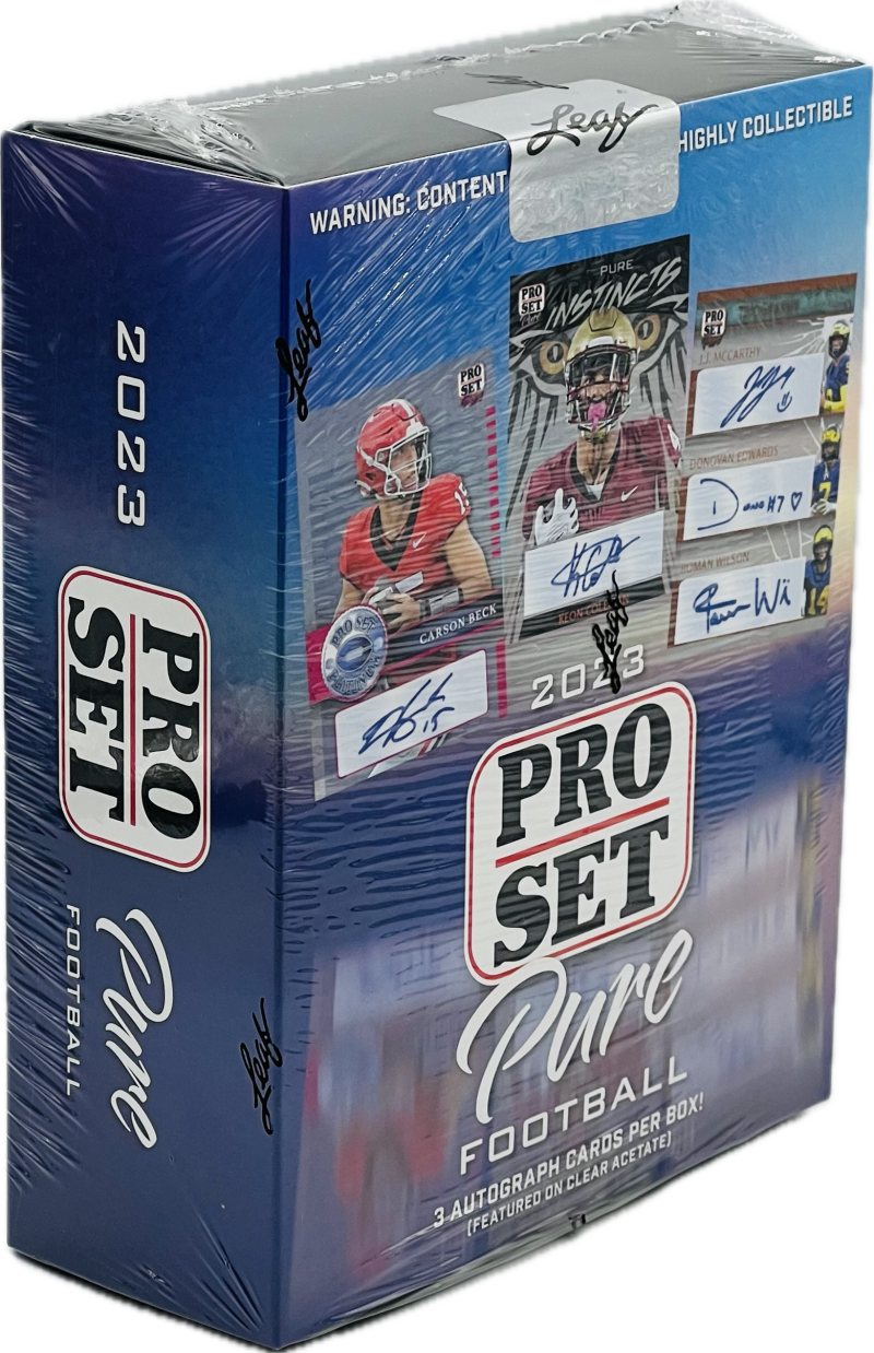 2023 Leaf Pro Set Pure Football Hobby Image 1