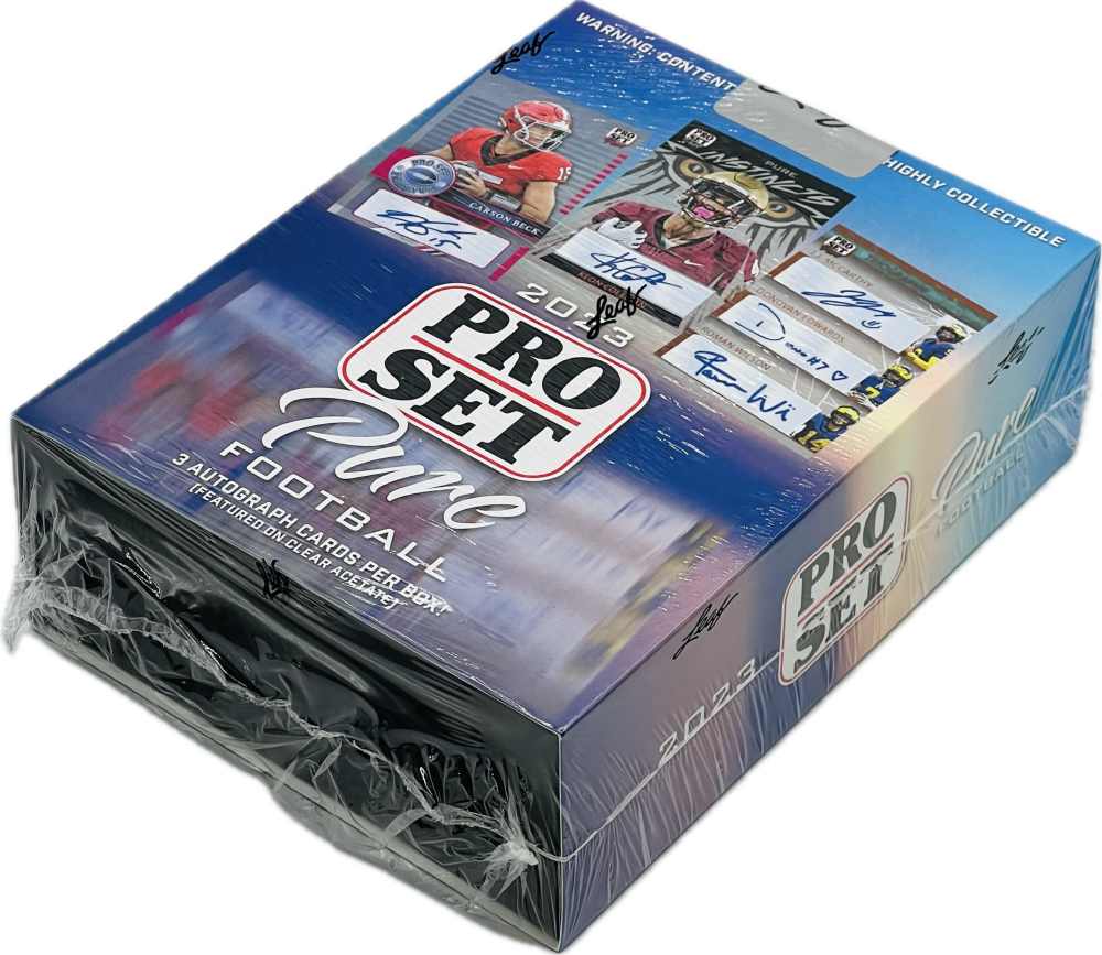 2023 Leaf Pro Set Pure Football Hobby Image 2