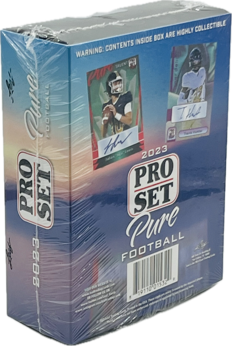 2023 Leaf Pro Set Pure Football Hobby Image 3