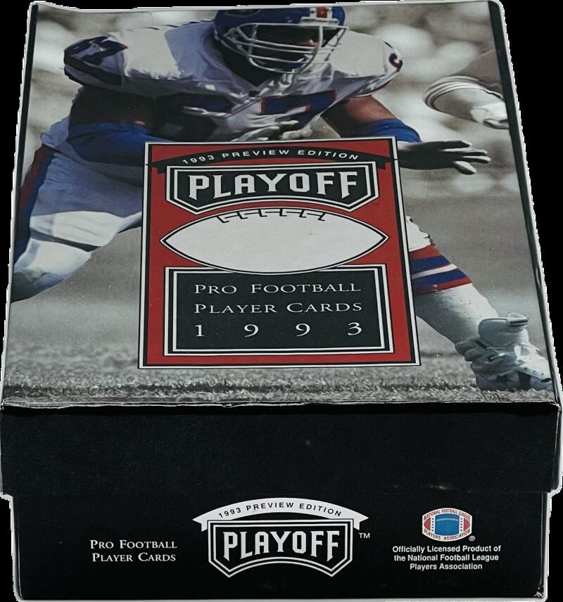 1993 Playoff Preview Edition Football Box Image 2