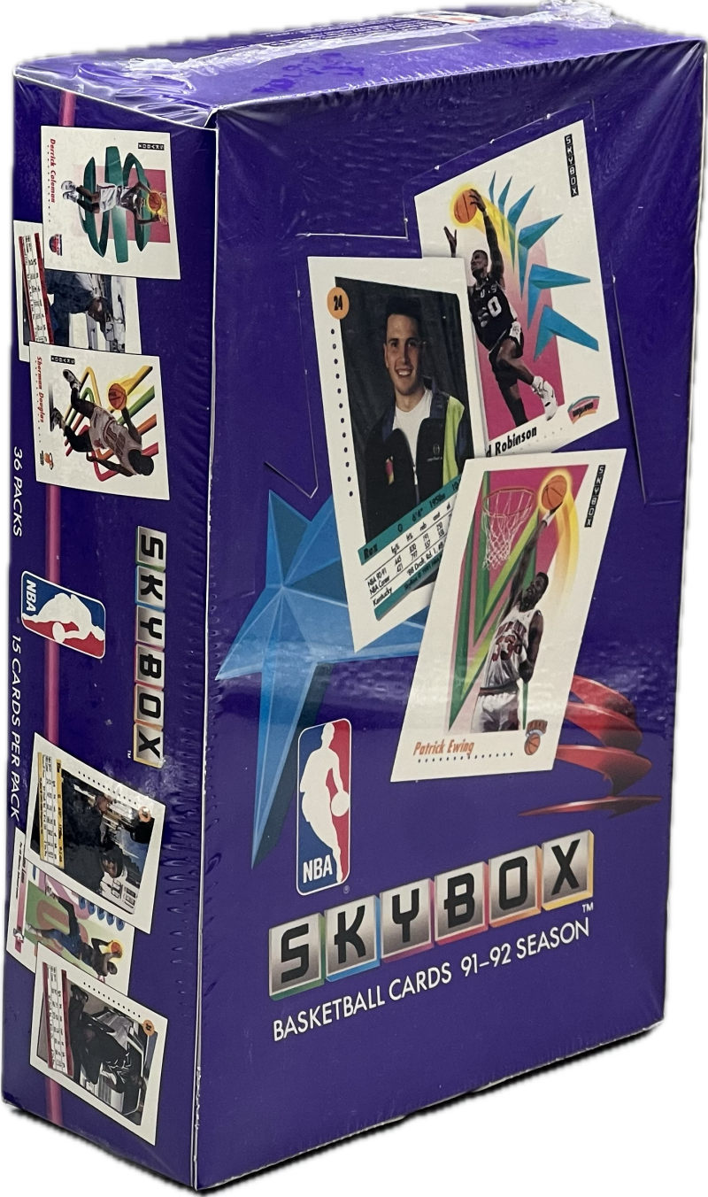 1991-92 Skybox Series 1 Basketball Box Image 1