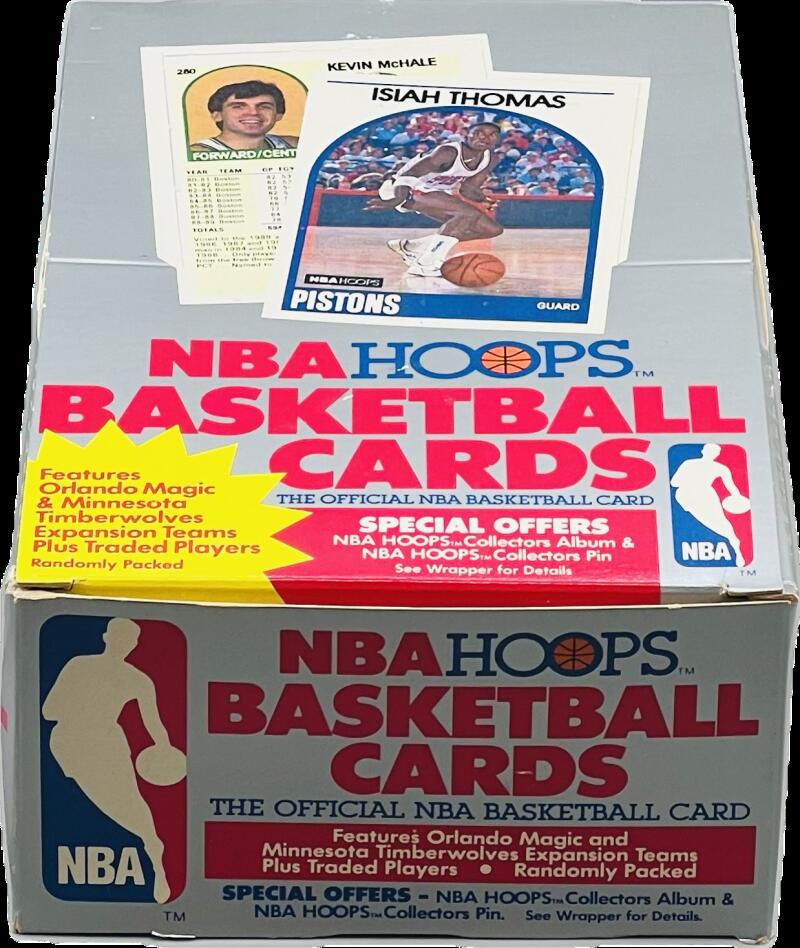 1989-90 Hoops Series 2 Basketball Box  Image 2