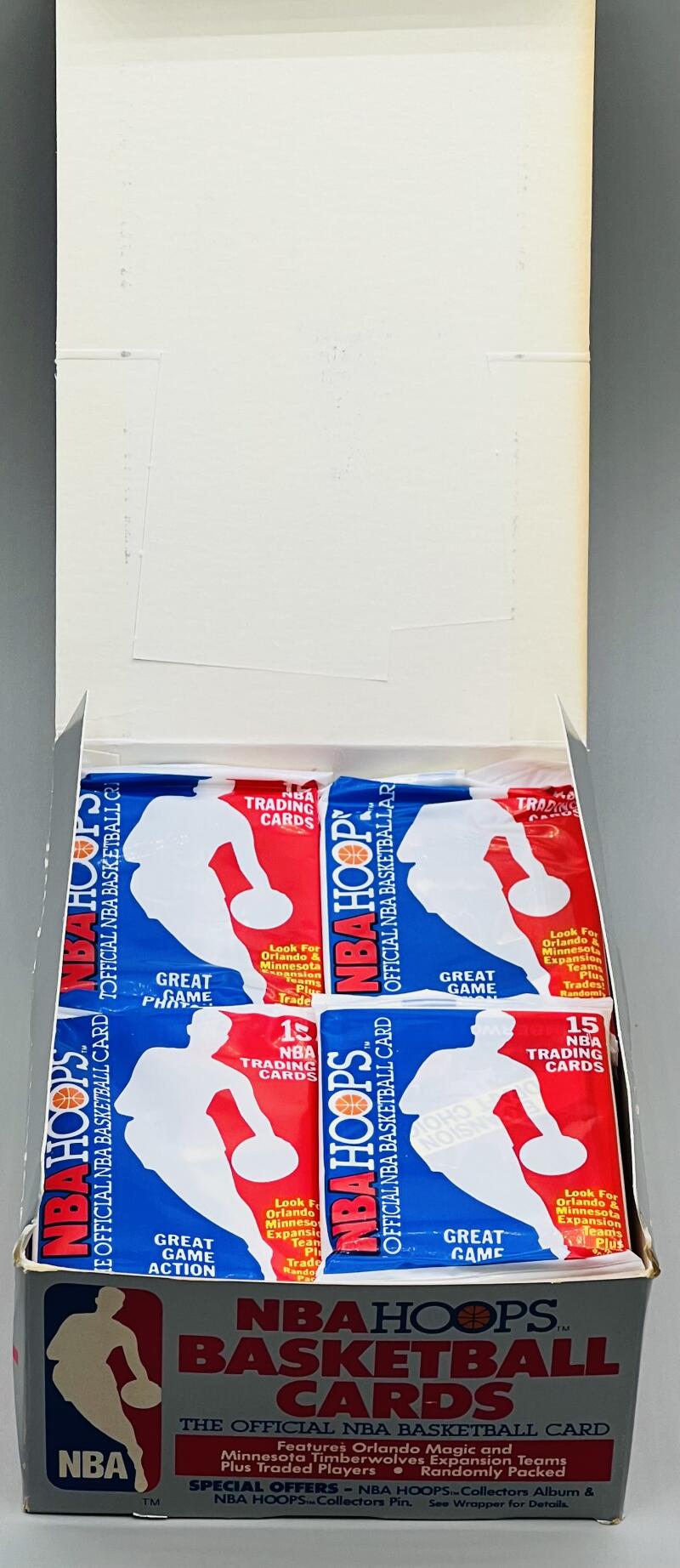 1989-90 Hoops Series 2 Basketball Box  Image 1