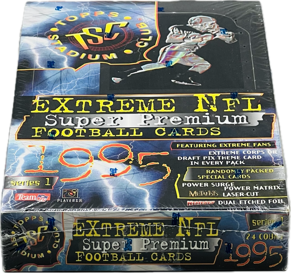 1995 Topps Stadium Club Series 1 Football Box Image 1