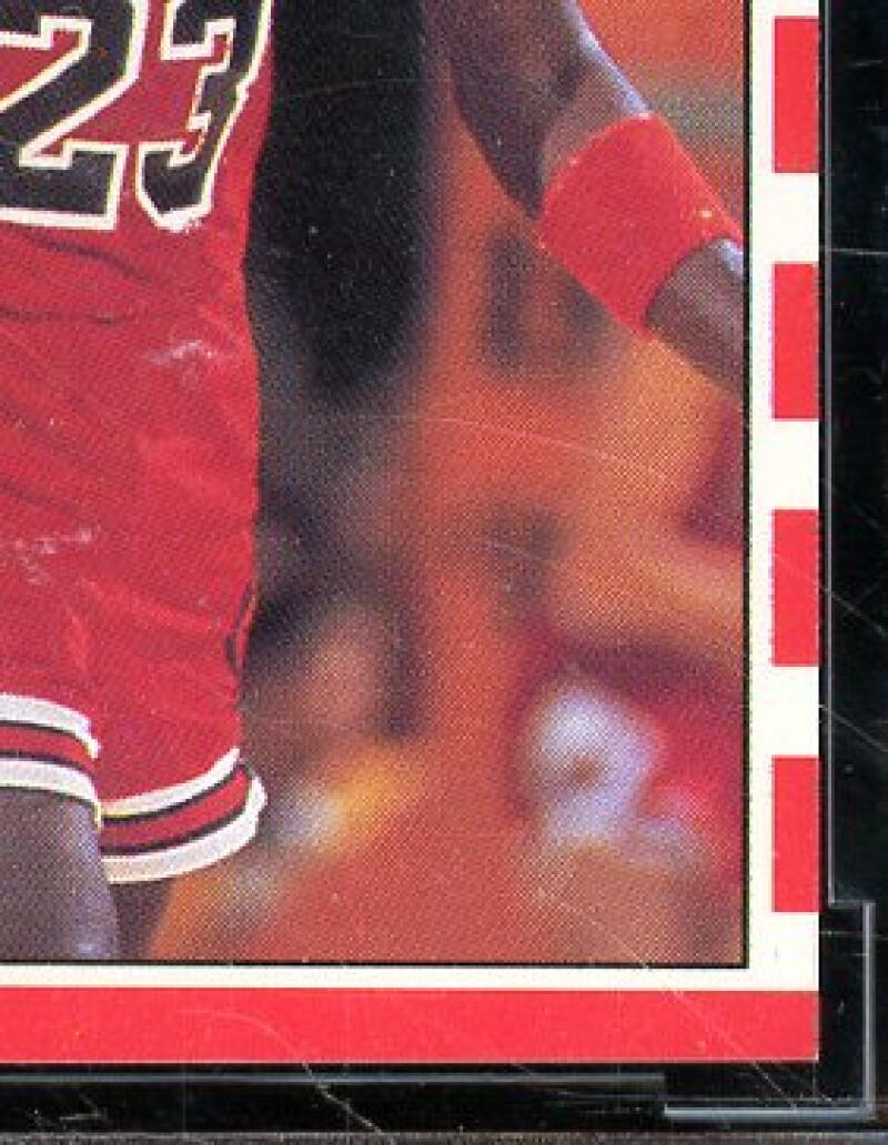 1987-88 Fleer Stickers #2 Michael Jordan Card BGS BCCG 9 Near Mint+ Image 5