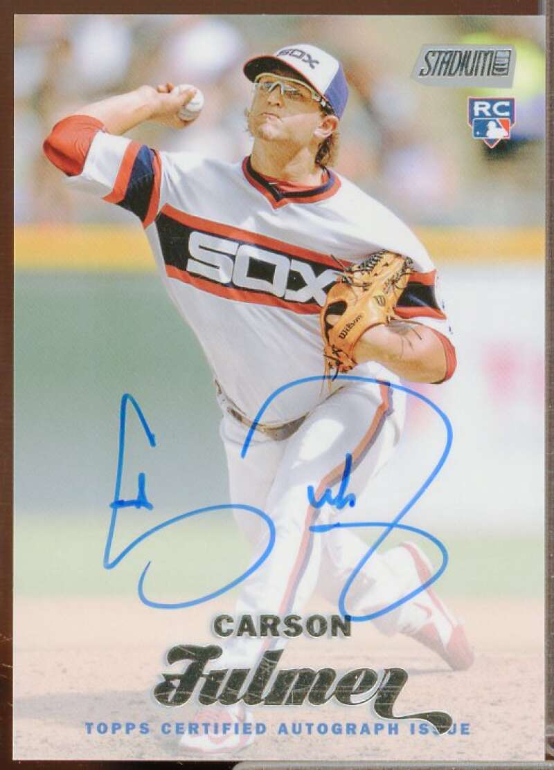 Carson Fulmer Rookie Card 2017 Stadium Club Autographs #SCACF  Image 1