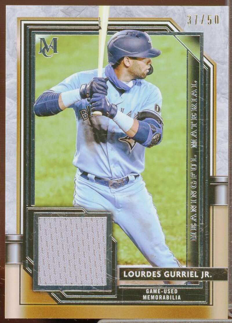 Lourdes Gurriel Jr. 2021 Museum Collection Meaningful Material Relics #MMRLGJ  Image 1