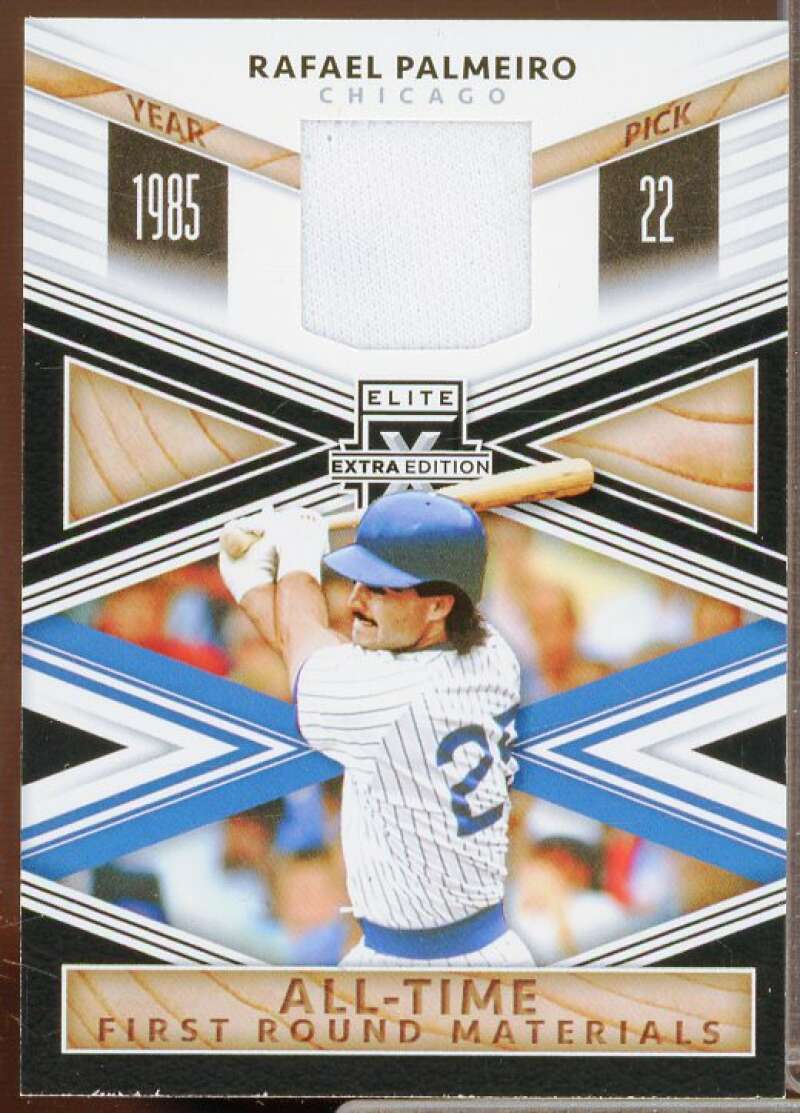 Rafael Palmeiro Card 2020 Elite Extra Edition All-Time First Round Materials #6  Image 1