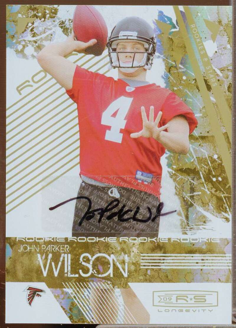 John Parker Wilson/28 2009 Donruss Rookies and Stars Longevity Autographs #163  Image 1