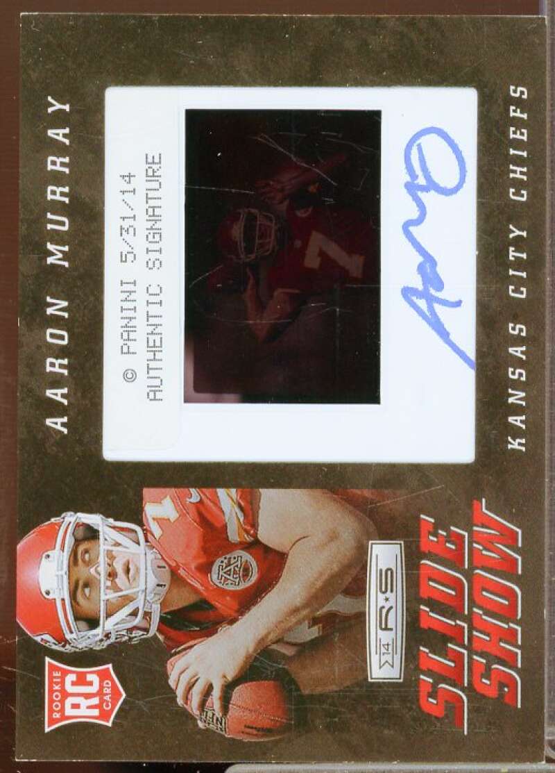 Aaron Murray/100 2014 Rookies and Stars Rookie Premiere Slideshow Signatures #2  Image 1