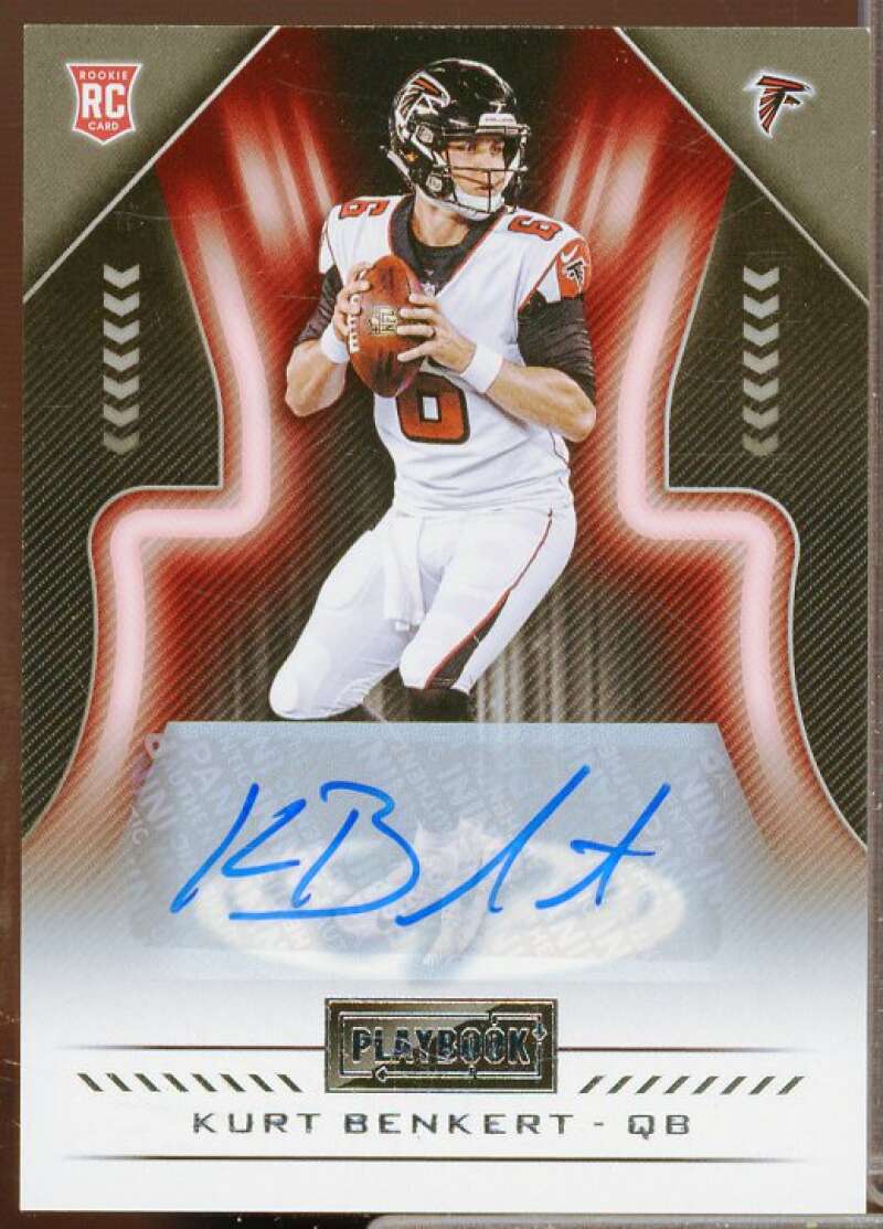 Kurt Benkert Rookie Card 2018 Panini Playbook Rookie Signatures #127  Image 1