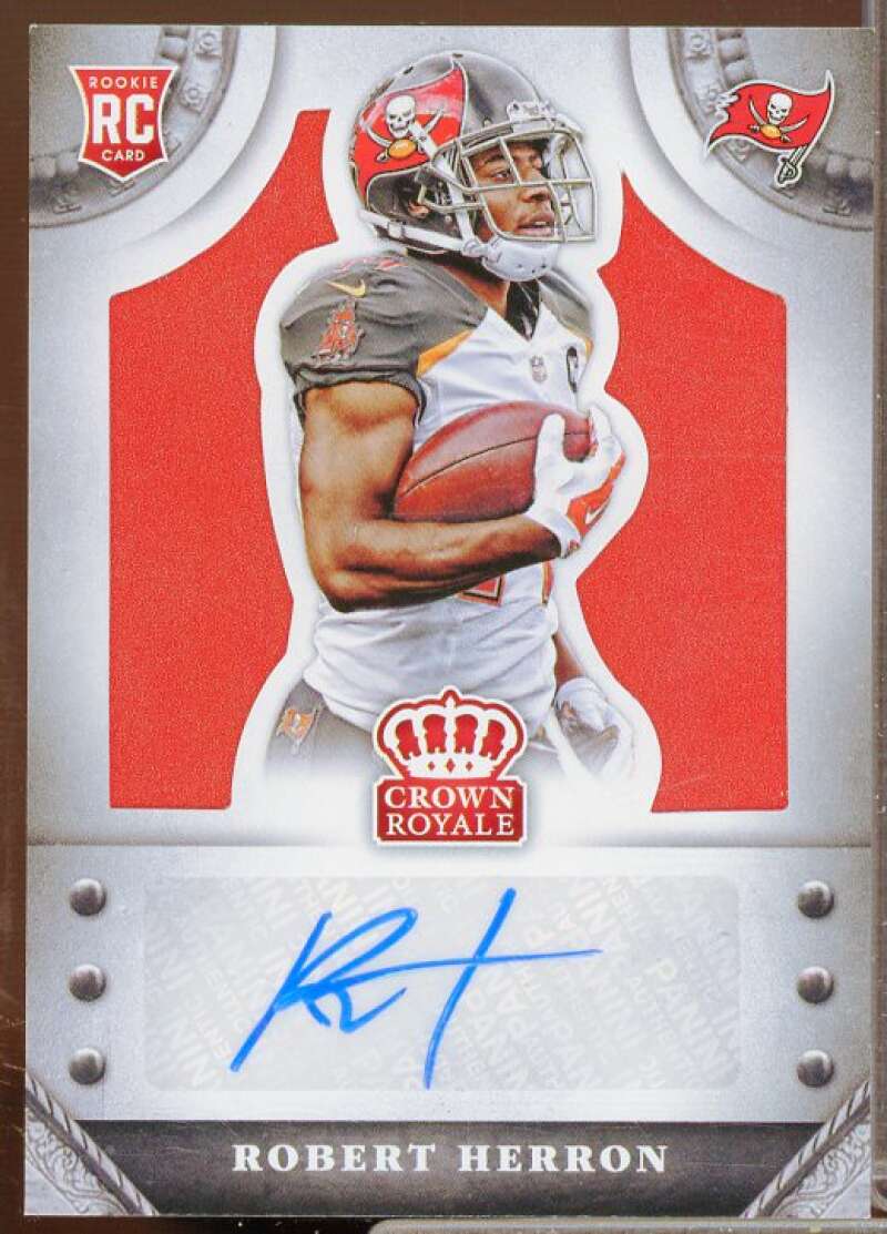 Robert Herron/25 Rookie 2014 Crown Royale Rookie Signatures Retail Red #SRHE  Image 1