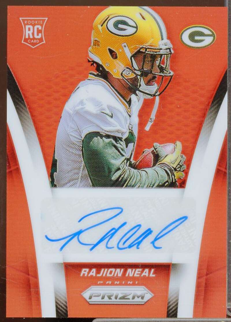 Rajion Neal/75 Rookie Card 2014 Panini Prizm Rookie Autographs Prizms Red #ARRN  Image 1