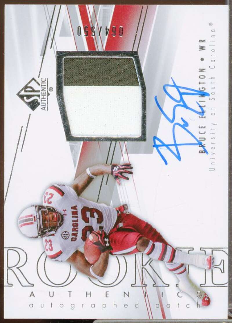 Bruce Ellington JSY AU/550 Rookie Card 2014 SP Authentic #224  Image 1