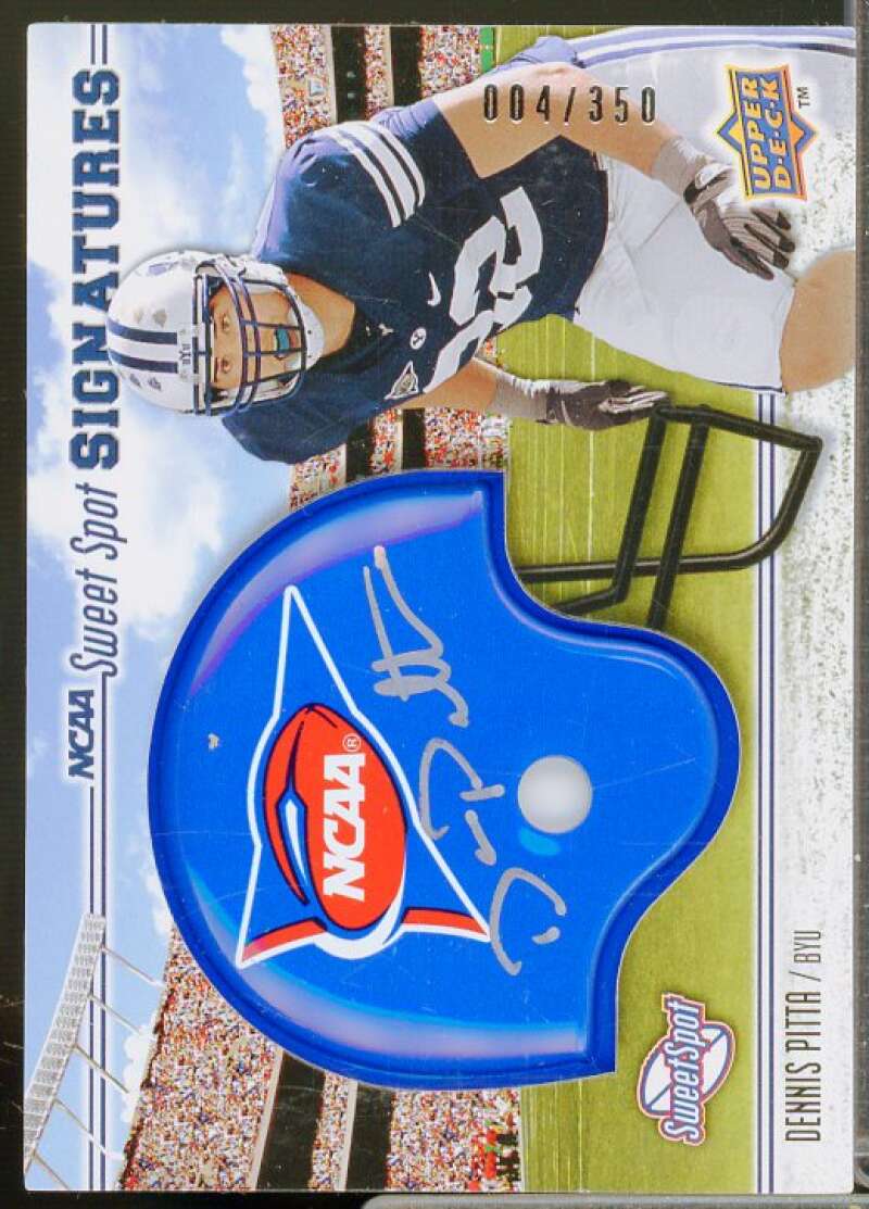 Dennis Pitta/350 Rookie Card 2010 Sweet Spot Rookie Signatures Variations #144A  Image 1