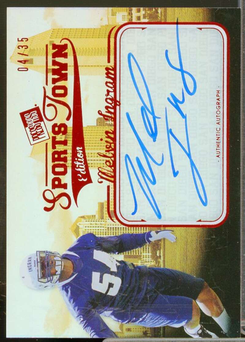 Melvin Ingram/35 Rookie Card 2012 Press Pass SportsTown Red #STMI  Image 1