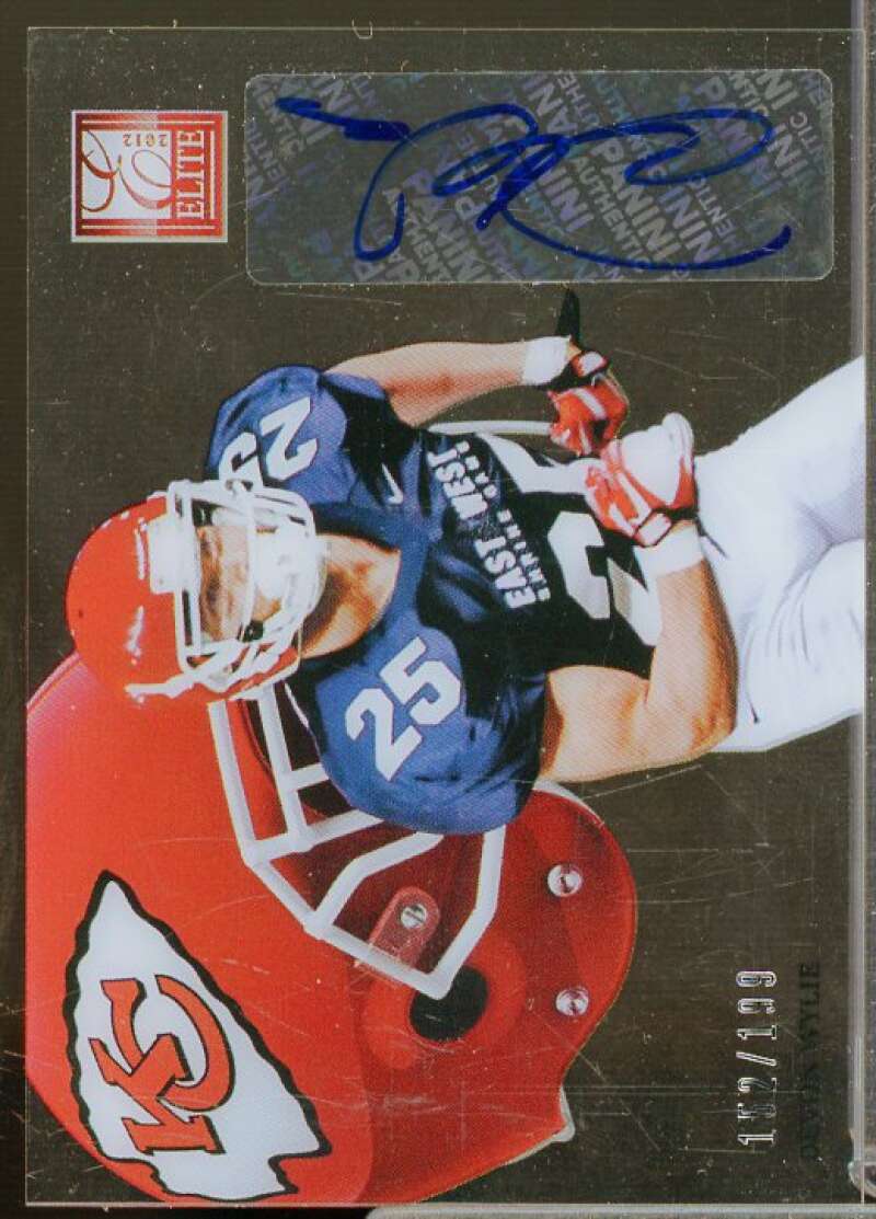 Devon Wylie/199 Rookie Card 2012 Elite Rookie Hard Hats Autographs #43  Image 1