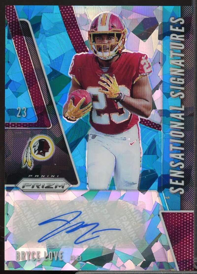 Bryce Love/99 2019 Panini Prizm Sensational Signatures Prizms Blue Ice #SEBRL  Image 1