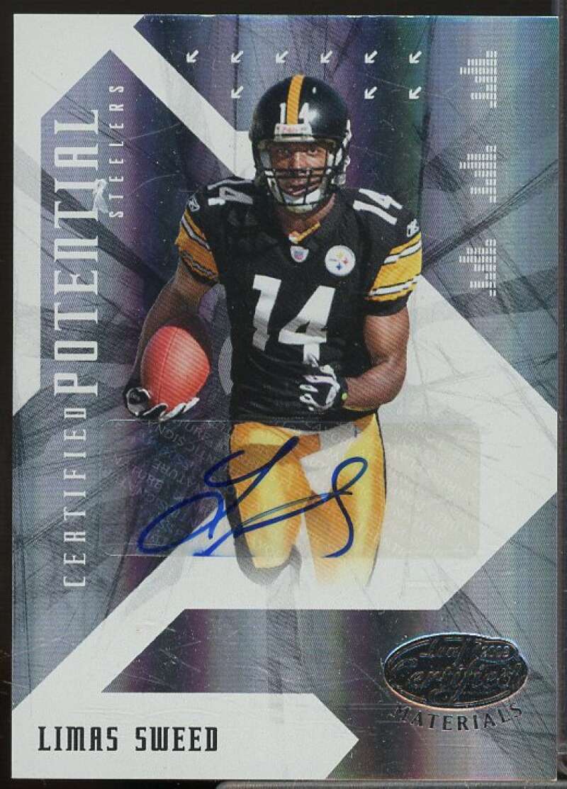 Limas Sweed 2008 Leaf Certified Materials Certified Potential Autographs #22  Image 1