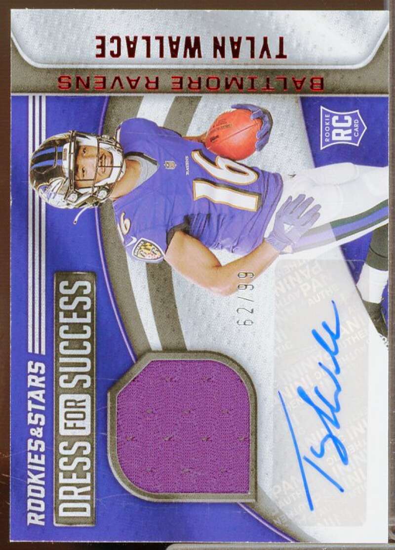 Tylan Wallace/99 2021 Rookies and Stars Dress for Success Jersey Autographs #26  Image 1