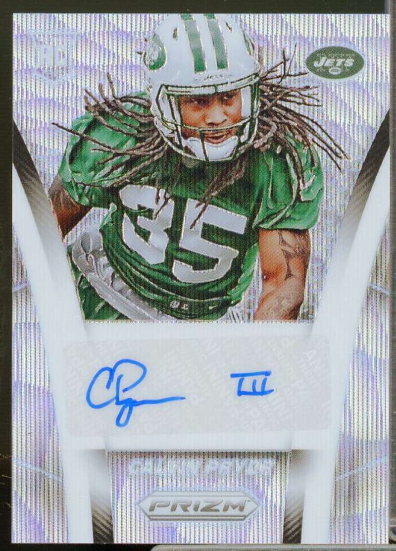 Calvin Pryor/35 2014 Panini Prizm Rookie Autographs Prizm Light Blue Wave #ARCP  Image 1